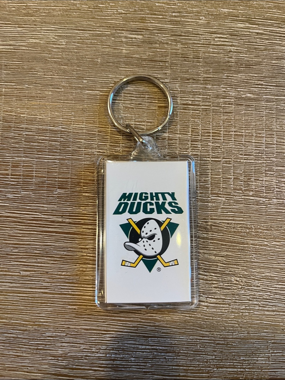 NHL Mighty Ducks Keychain
